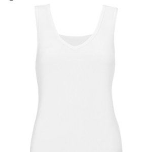 Cabi White Busy Tank - Worn Once - Square Back - 6139 - Size S